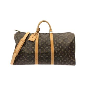 Louis Vuitton Pre-owned Weekend Bags, female, Brown, Size: ONE SIZE Pre-owned M41414 Boston bag