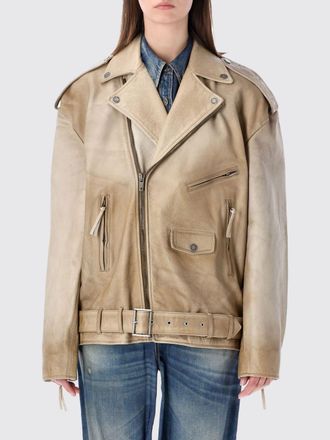 Golden Goose Jacket Woman color Beige