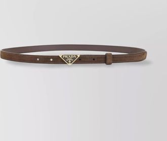 Prada suede leather belt