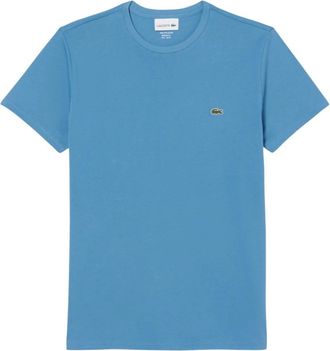 Lacoste T-shirt met ronde hals - Heren - T-shirts - Blauw - 3XL - Tops