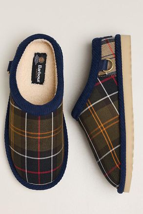 Barbour Corbridge Plaid Mules