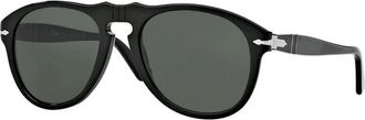 Persol Po 0649 Zonnebril - Heren - Zonnebrillen - Zwart - 52 MM - Accessoires