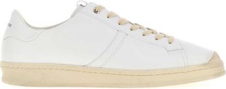 Jil Sander White Lace-up Sneakers