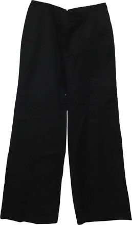 Adam Lippes pantalon op maat in zwart katoen