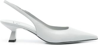 Roberto Festa Milano Pumps Arabel con cinturino posteriore 50mm - Blu