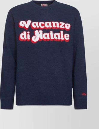 MC2 Saint Barth graphic crew neck sweatshirt jacquard