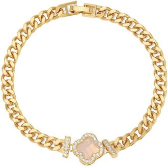 Eyecandy LA CZ Stack Bracelet