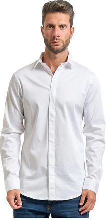 A|X Armani Exchange Hombre, Camisas, Blanco, Talla: M