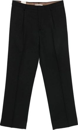 BRIGLIA 1949 Borgonuovo Pantalon - Heren - Broeken - Zwart - Maat: S Katoen