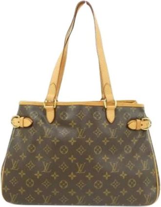 Louis Vuitton Pre-owned Handbags, female, Brown, Size: ONE SIZE Pre-owned Batignolles Horizontal Handbag