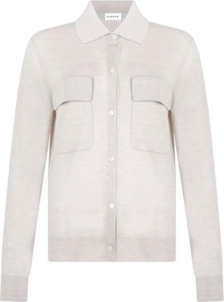 P.A.R.O.S.H. P.a.r.o.s.h., Donna, Maglie, Beige, S, new