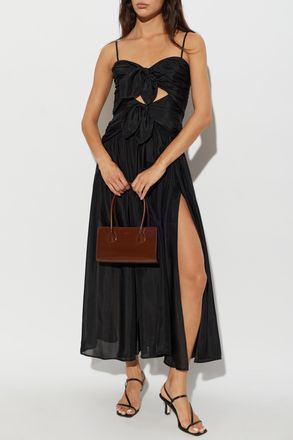 Zimmermann Silk Off-the-shoulder Dress, Womens, Black