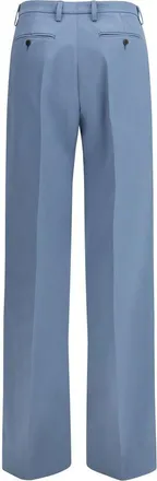Prada Womens Cotton Chino Blue