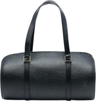 Louis Vuitton Pre-owned Handbags, female, Black, Size: ONE SIZE Pre-owned Soufflot
