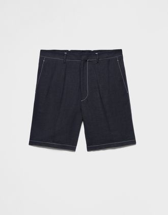 Prada Linen Bermudas