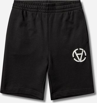 Slam Jam Basics Graphic Sweatshorts Black