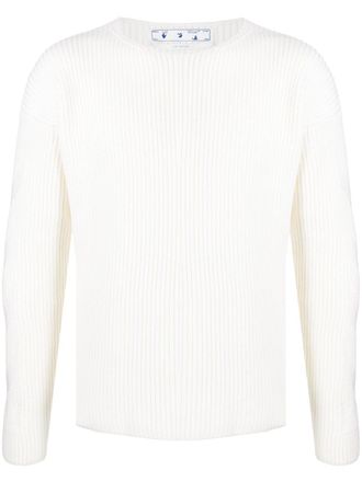 Off-white Maglione girocollo - Bianco