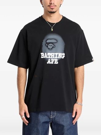 A Bathing Ape T-shirt con logo - Nero