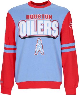 Mitchell & Ness All Over Crew 2.0 - Heren - Fitness - Veelkleurig - XL - Katoen - Fitness