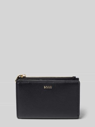 HUGO BOSS Portemonnaie aus echtem Rindsleder Modell SANDY NEW SM in Black, Gr&ouml;&szlig;e 1