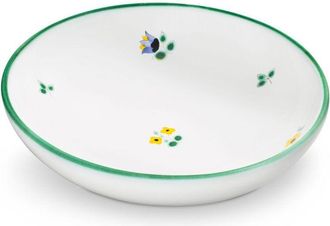 Gmundner Keramik Gmundner Keramik - Cuenco De Cer&aacute;mica Con Flores Dispersas Gmundner (&oslash; 17cm)