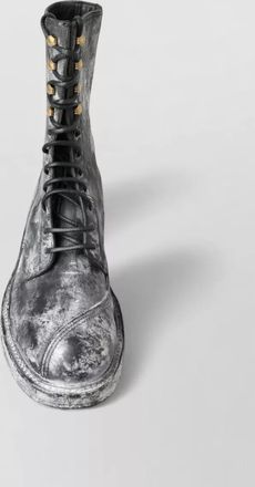 Dolce & Gabbana leather mid-calf boots