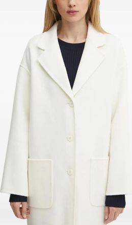 From Future Wollen mantel - Wit