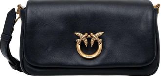 Pinko Pinko - Crossbody tas - Dames - Tassen - Zwart - Maat: ONE Size Leer