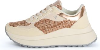 Freddy Sneakers in Similpelle e Tessuto con Dettagli Verniciati