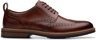 Clarks Aldwin Limit in Brown Leather