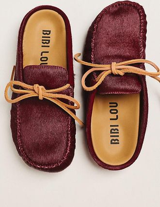 Bibi Lou Moc Slide Flats