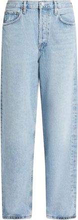 A Gold E Sunglasses, female, Blue, Size: W30 Light Blue Straight-Leg Denim Jeans