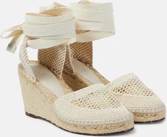 Isabel Marant Alfafi raffia espadrille wedges