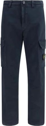 Stone Island Pantalone Regular - Heren - Straight fit broeken - Blauw - W30 - Broeken