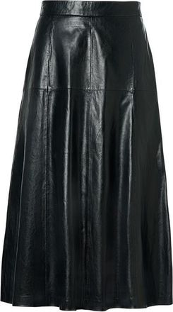 Mart Visser Delilah Leren Rok Zwart