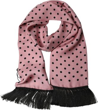 Dolce & Gabbana Lace Stole Scarf - Pink