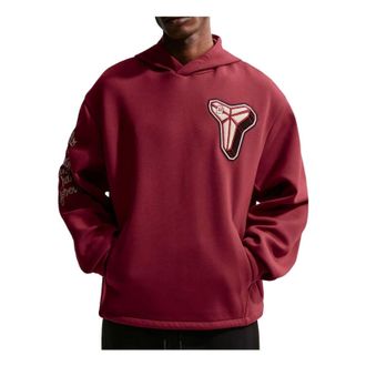 Nike Kobe Dri-FIT Fleece Hoodie Team Red Coconut Milk IO9563-677