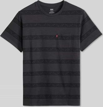 Levi's Ragular Fit T-Shirt aus Baumwolle in Black, Gr&ouml;&szlig;e XL
