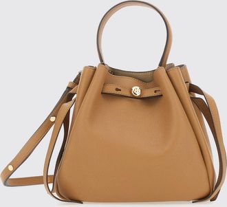 Tory Burch Mini borsa a mano Romy in pelle martellata con forma svasata
