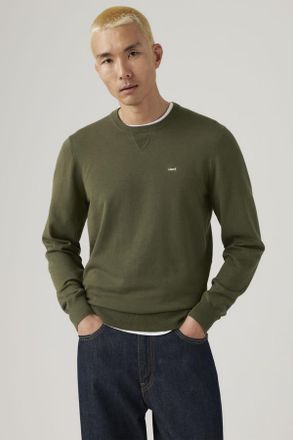 Levi's Su&eacute;ter ligero Housemark - Hombre - XS - Verde / Deep Depths Jersey