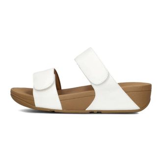 FitFlop Schoenen, Dames, Wit, 42 EU, Verstelbare Shimmerlux Slippers voor Dames