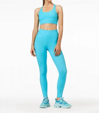 Goldbergh Vibe Tight Sports Legging In Blue