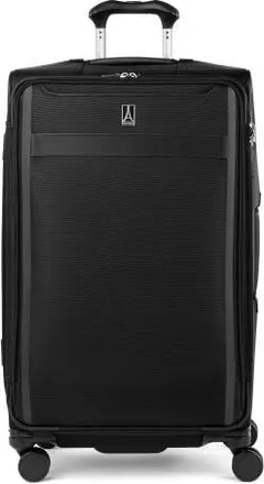 Travelpro Versapack + Lightweight Softside Expandable 29 Large Checked Spinner Luggage in Black at Nordstrom
