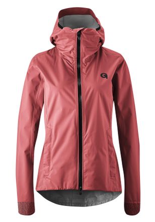 Gonso Fahrradjacke GONSO Save Jacket Trail W, Damen, Gr. 36, lila (mauve), 100% Polyester, Jacken Fahrradjacke, Damen Regenjacke wind- und wasserdicht, Radj