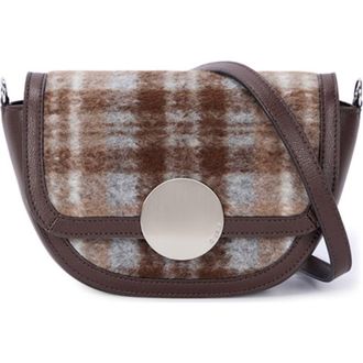Oryany Lottie Check Crossbody Bag in Brown at Nordstrom Rack