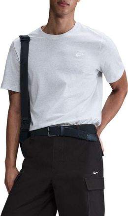 Nike Sportswear Club Crew Neck T-Shirt in Birch Heather at Nordstrom Rack, Size Xx-Large