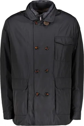 Moorer Heren, Jassen, Blauw, Maat: 5XL Katoen