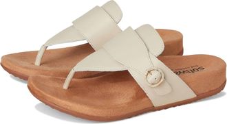 Softwalk Womens Belize Sandals In Ivory