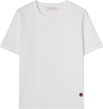 Busnel Tessa T-shirt - Dames - T-shirts - Wit - M - Katoen - Tops