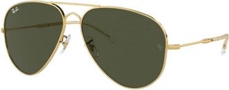 Ray-Ban Old Aviator - unisex - Zonnebrillen - Geel - 58 MM - Accessoires
